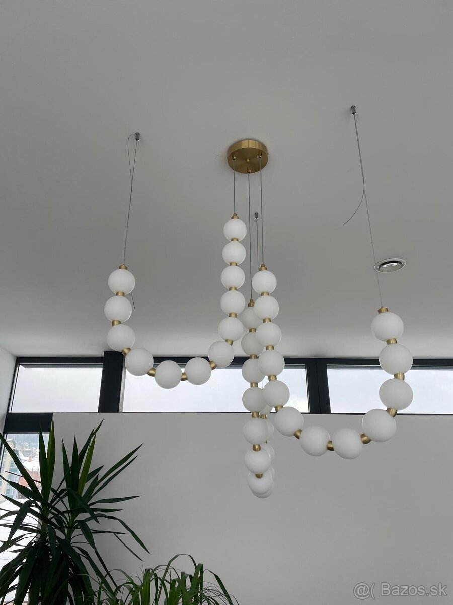 Luster, svietidlo, osvetlenie, LED neutral nové - 2