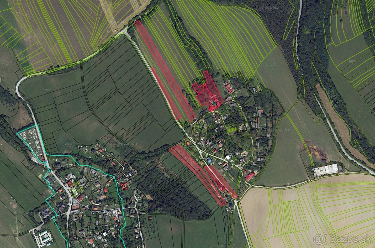 Krajné – 1168 m2 POZEMKY v pozemkových úpravách - 2