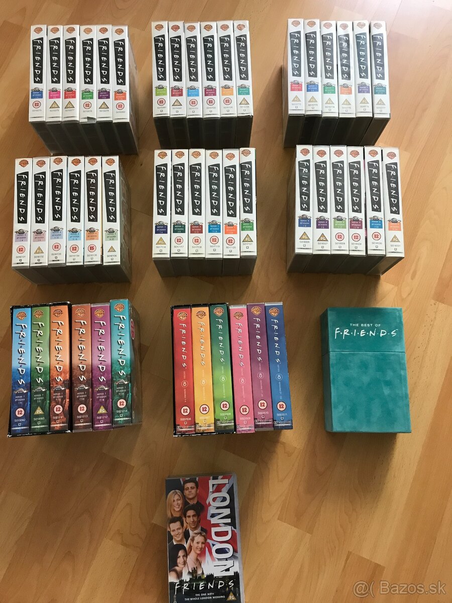 Predam video kazety FRIENDS v anglictine - 2