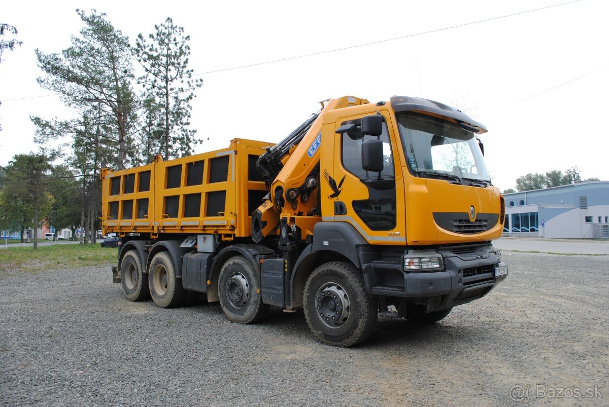 RENAULT KERAX 500 DXi + EFFER 9,5t , 24metrov - 2