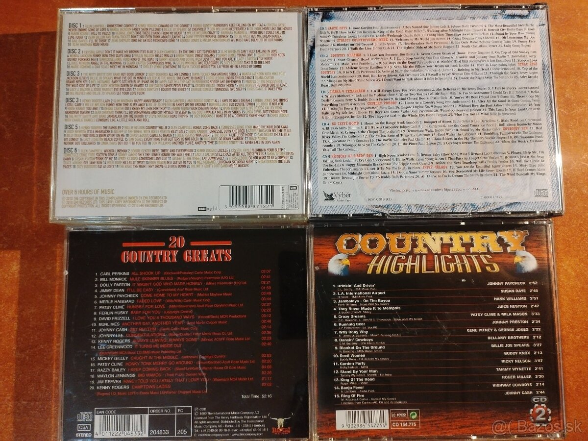 CD VÝBERY - SVETOVÉ COUNTRY - 2