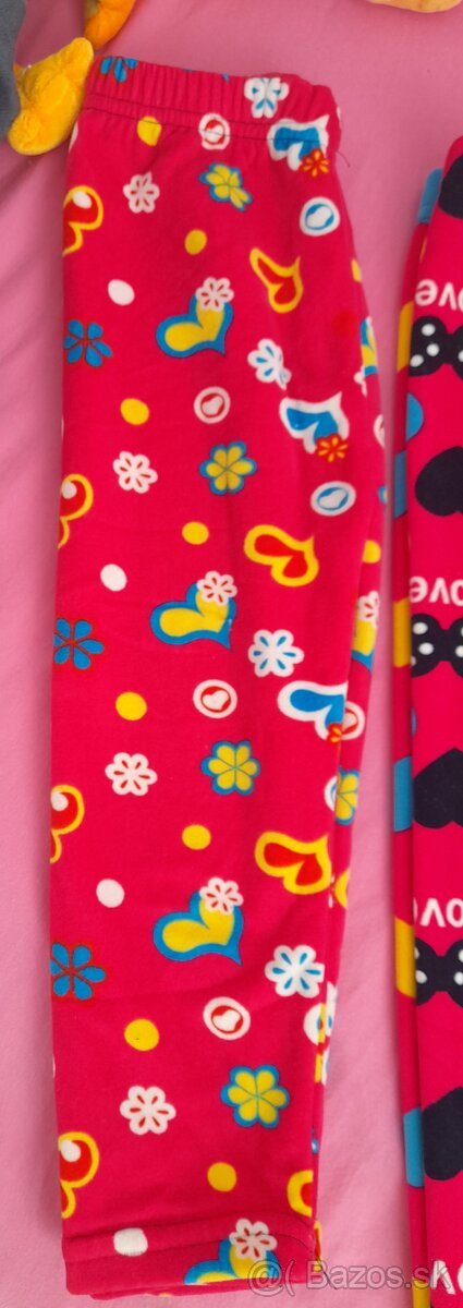 Zateplené nohavice s mikinkou - 2