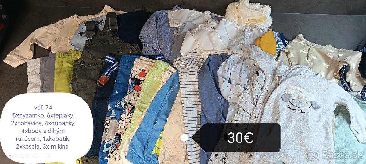 Balík oblečenia - 2