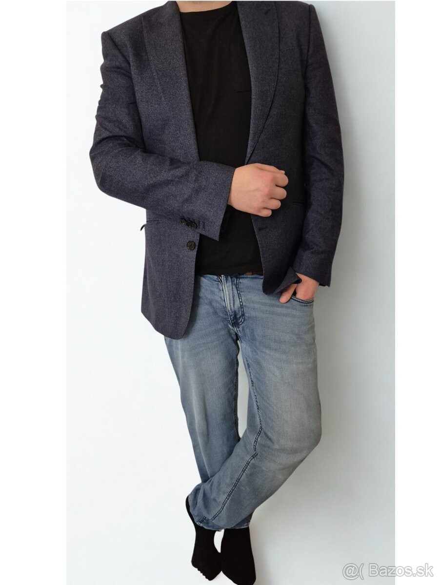 Pánske saká 100%vlna - 2