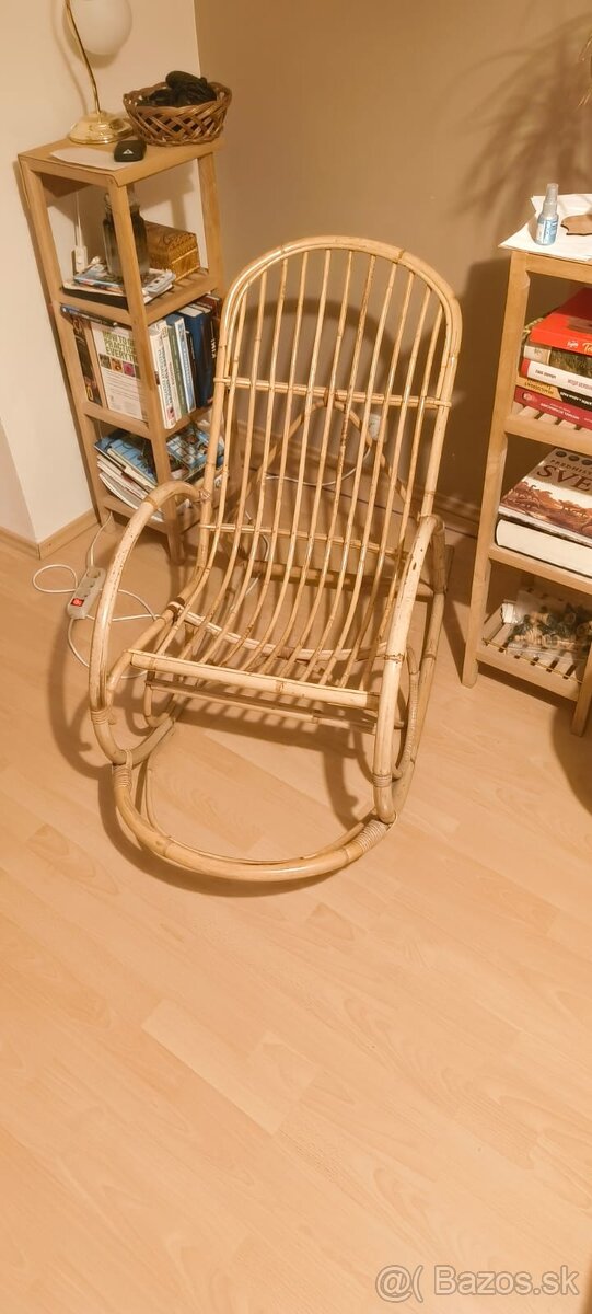 Ratanové hojdacie kreslo - 2