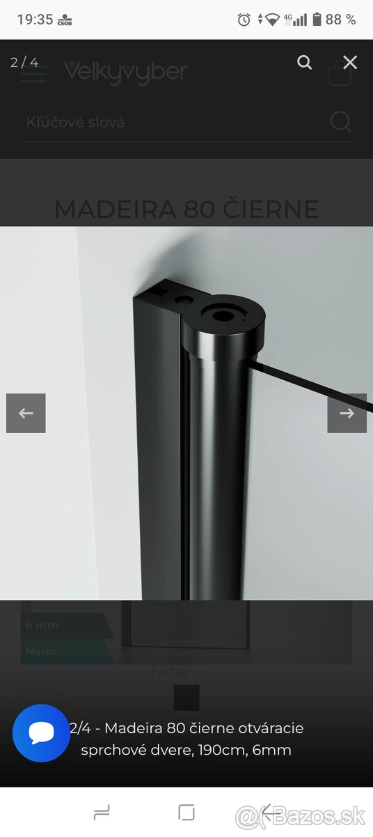 Sprchové dvere 80 cm - 2