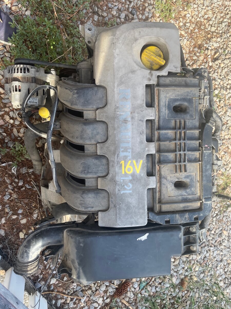 Motor 1.2 16V Renault clio - 2
