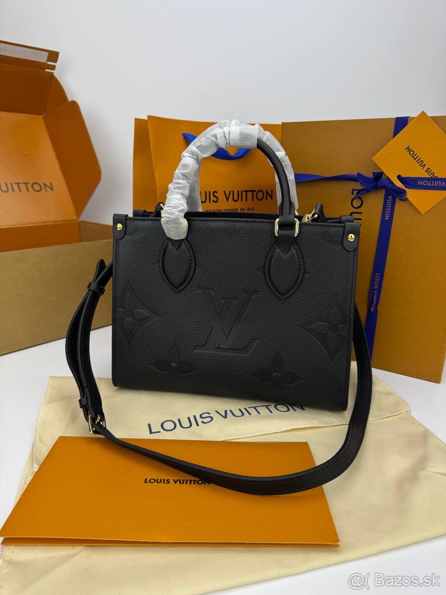 Luxusná kožená kabelka – elegantný čierny model, nová - 2