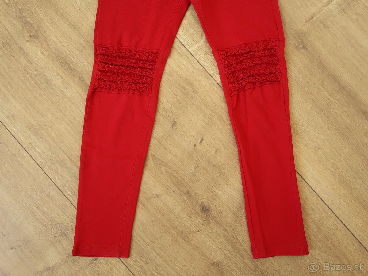 Dievčenské tenké legíny LINDEX 128 (7-8r) TOP STAV - 2