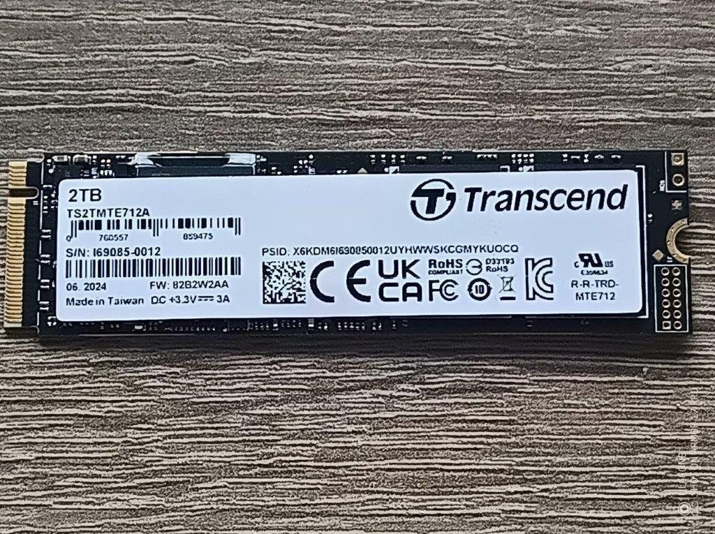 2TB / 1TB / 512GB Transcend MTE712A Industrial - 4 000TBW - 2