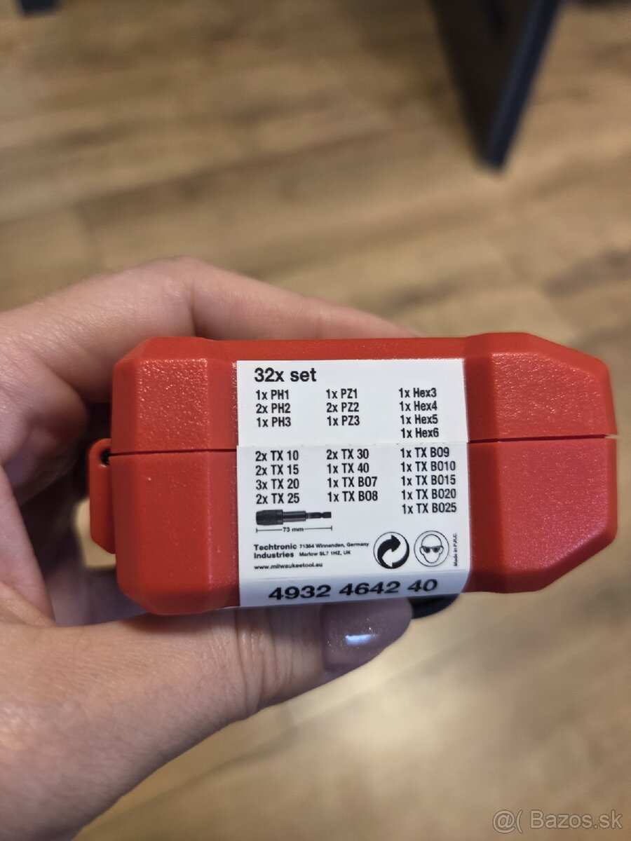 Milwaukee bity 32 kusov - 2