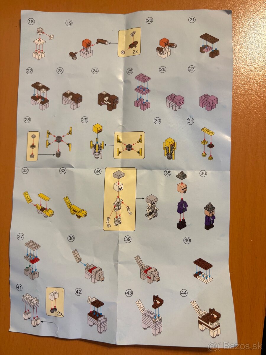 Minecraft Figurky - Typ Lego - 2