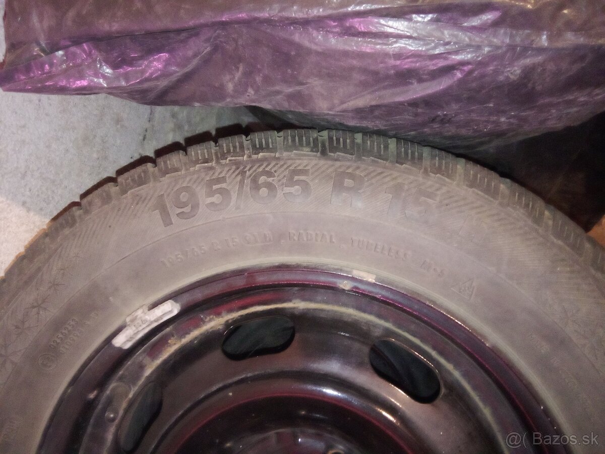 Zimné kolesá 195/65R15 - 2