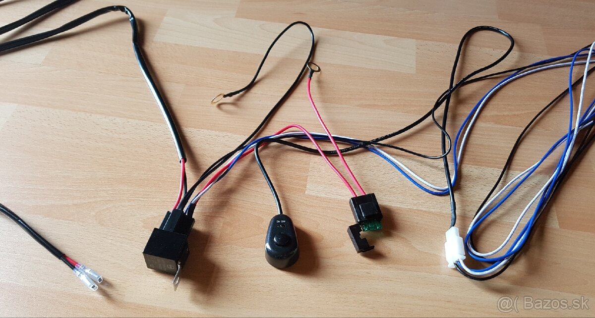 Kabeláž na led rampy - svetla - 2