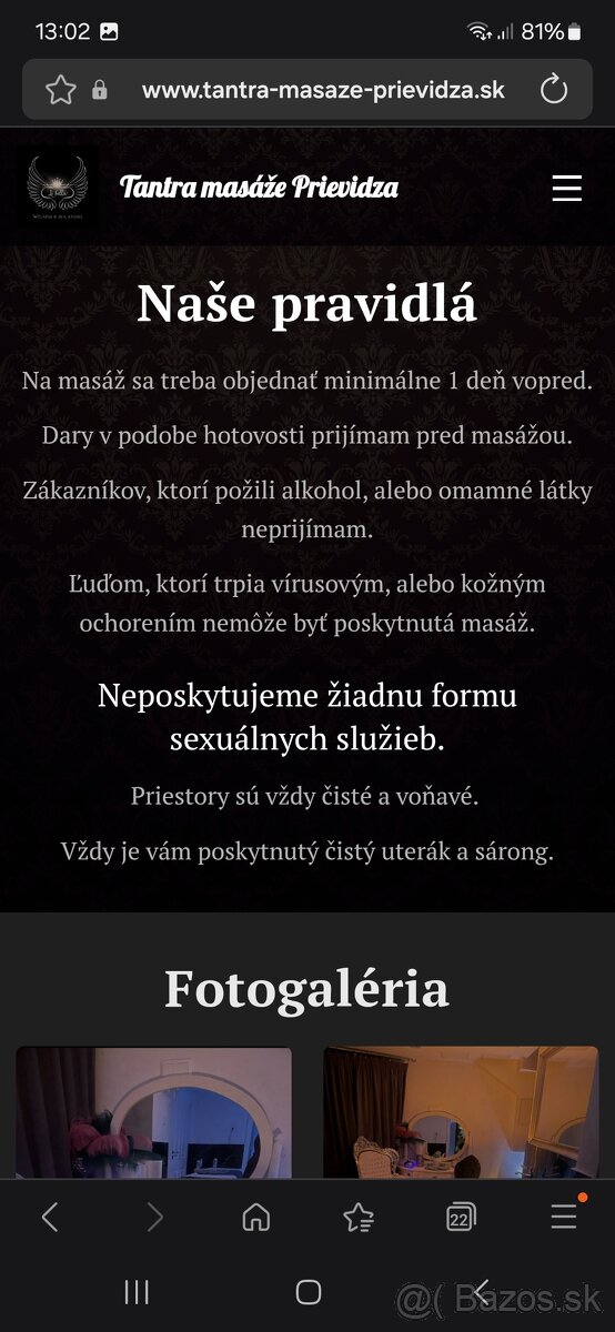 Tantrická masáž - 2