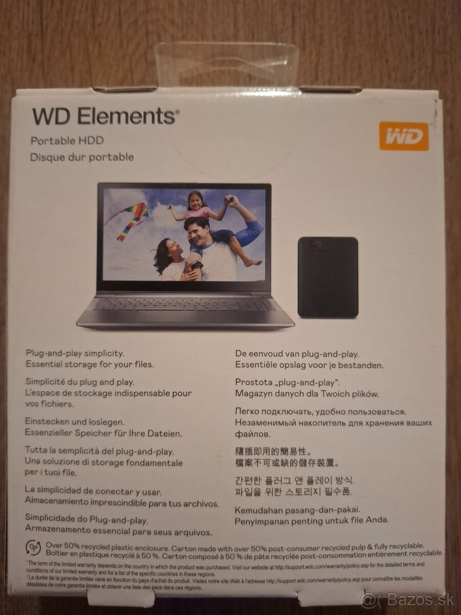 Externy disk WD Elements - 2