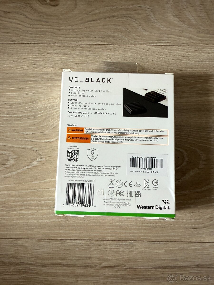 WD Black C50 Expansion Card for Xbox - 2