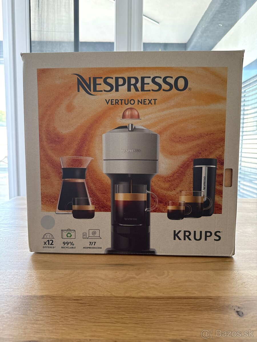Predam NESPRESSO KRUPS Vertuo Next ( nerozbaleny ) - 2