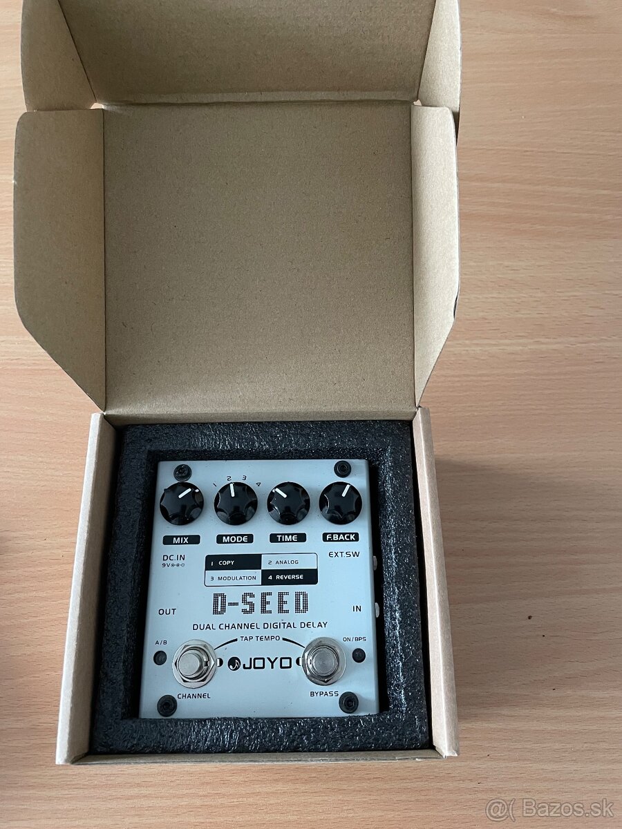 Gitarový delay pedál JOYO D-SEED - 2