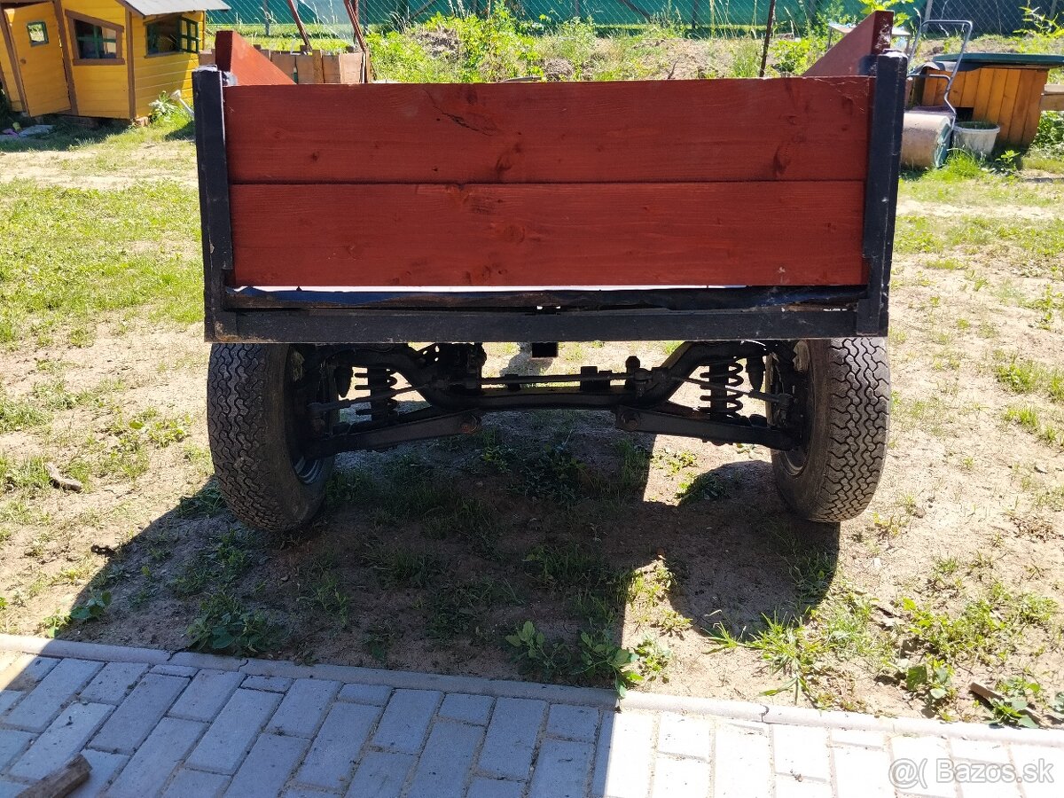 Vlečka za malotraktor - 2