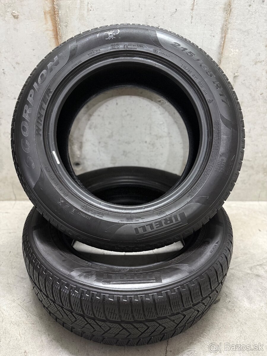 Zimné pneumatiky 215/65/17 Pirelli Scorpion Winter Sealinsid - 2