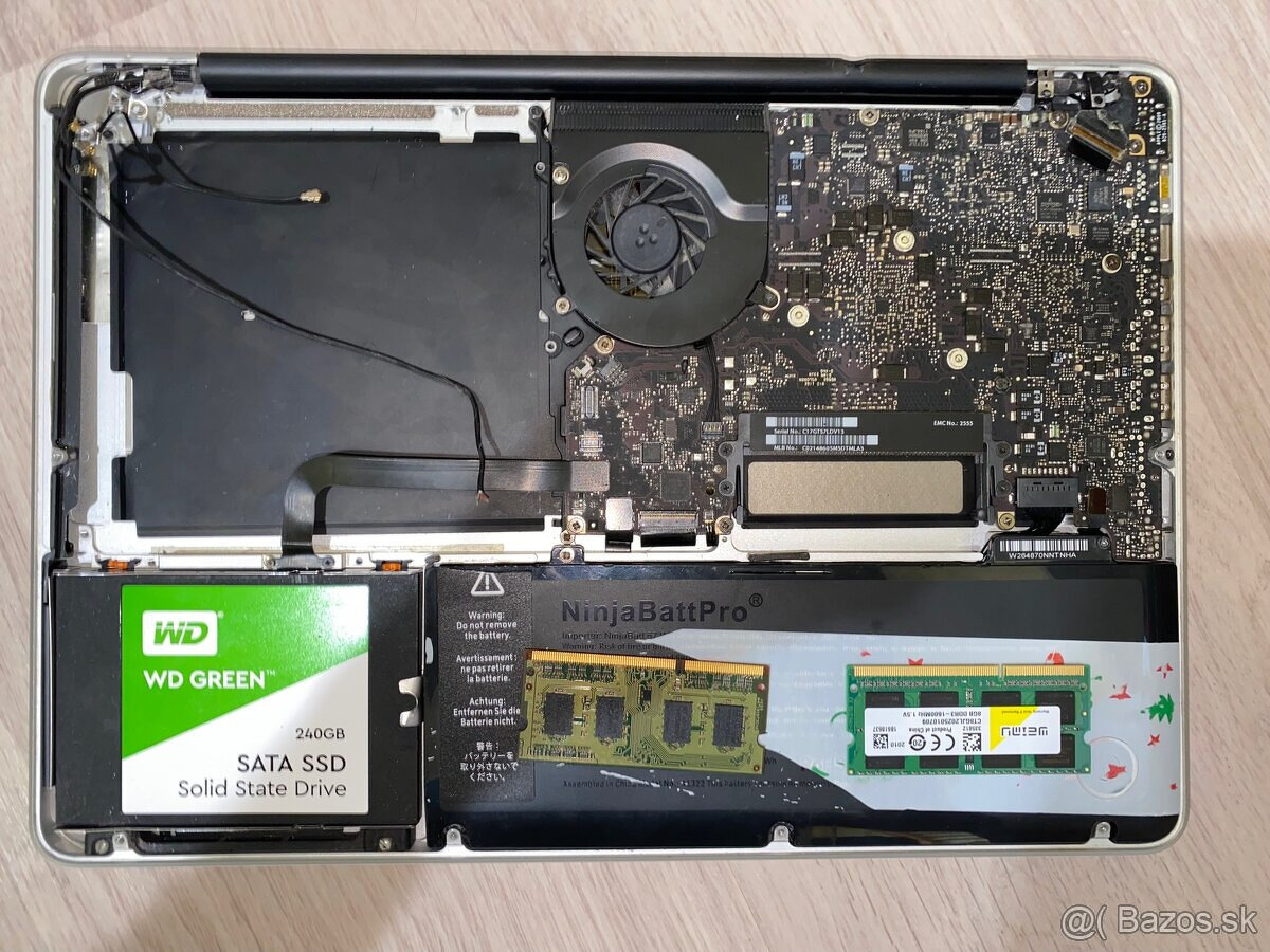 Základná doska Macbook Pro 13” 2011 funkčná - 2