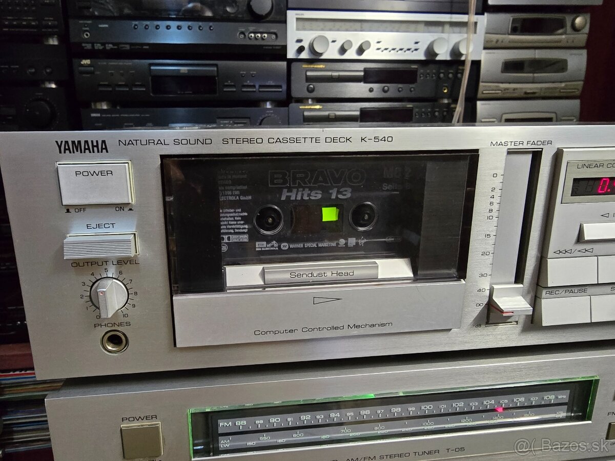 YAMAHA K-540 vintage kazetový deck - 2