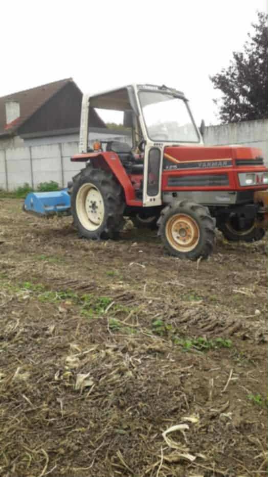 Predam yanmar F215 s rotovatorom - 2