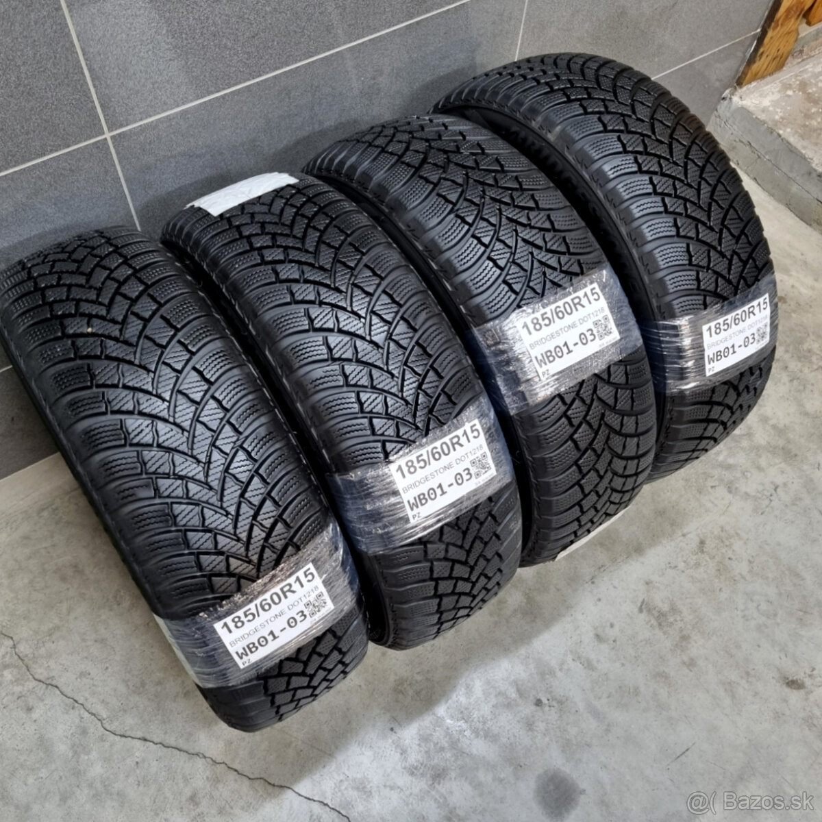 Zimné pneumatiky 185/60 R15 BRIDGESTONE - 2