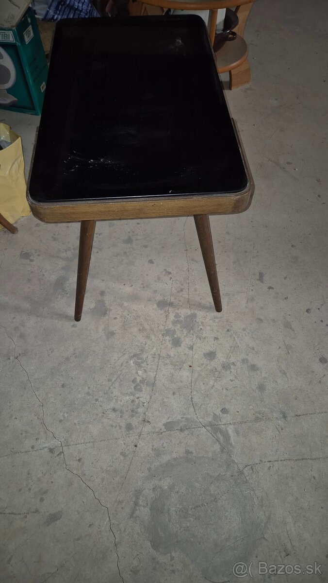 Retro stolík 70.roky - 2