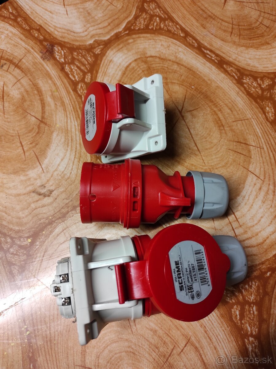 Zásuvky, zástrčky - NEPOUŽITÉ - 2