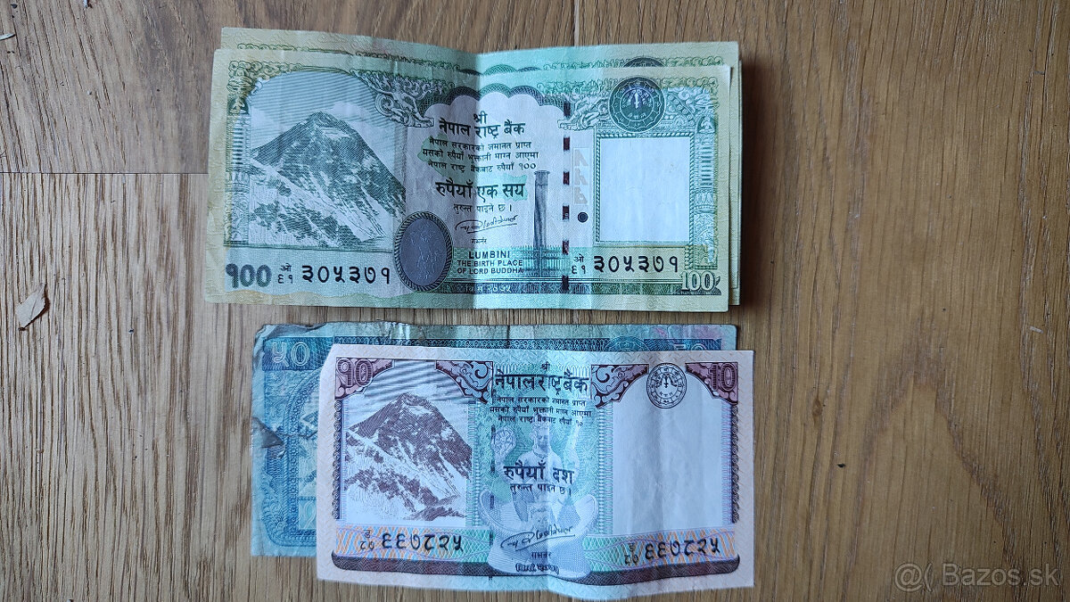 indicke a nepalske rupie - 2