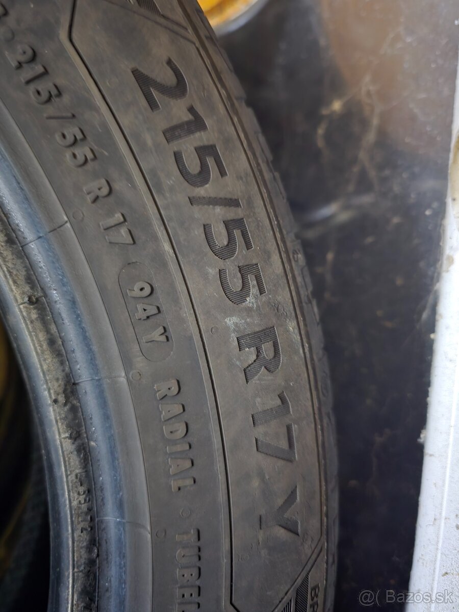 Predam letné 215/55r17Y - 2