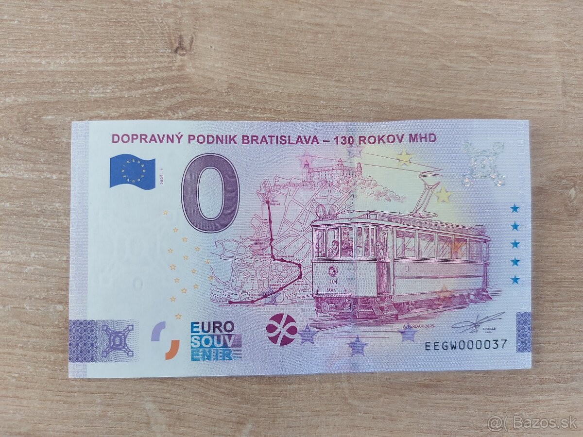 0 euro bankovky DPB - 2