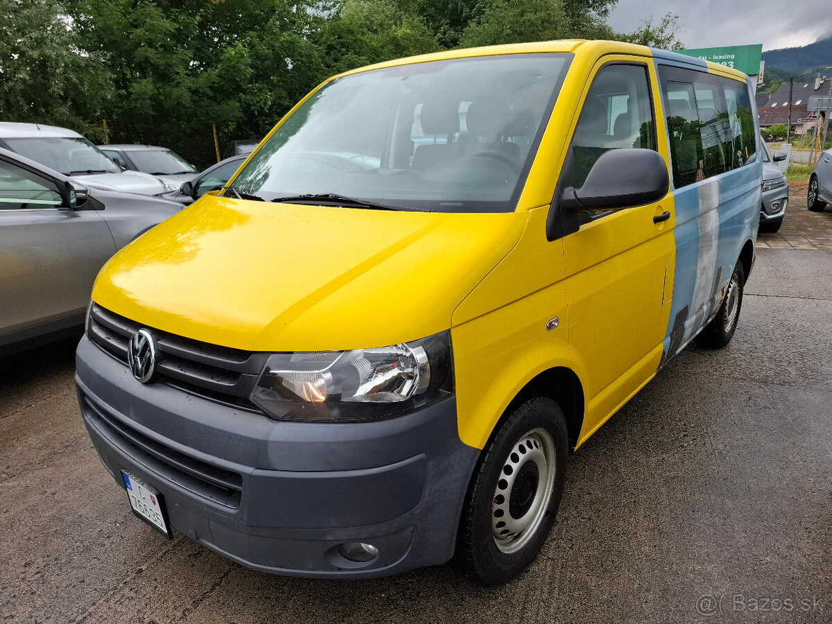 VW TRANSPORTER 2,0 TDi 9-miestny, 2012 - 2