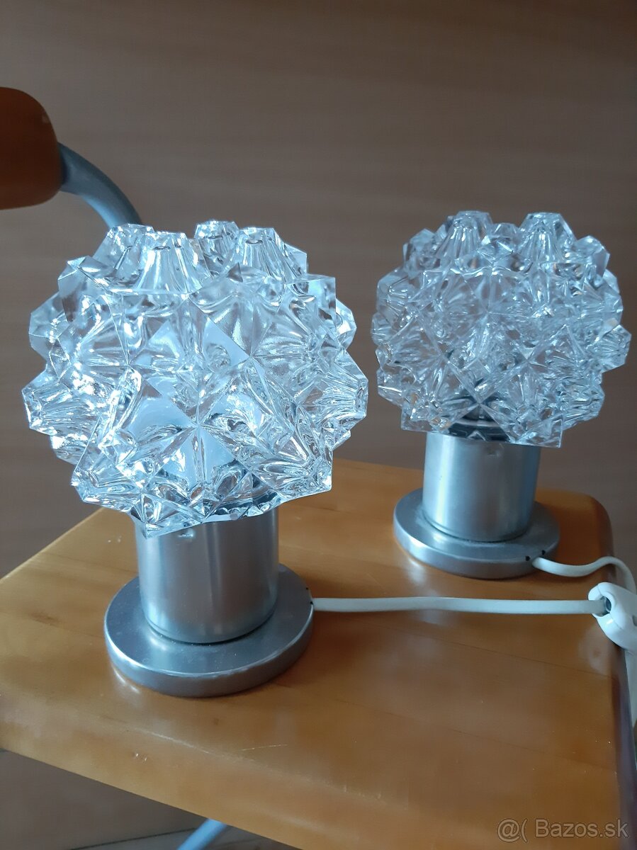 KAMENICKY ŠENOV,, retro luster, plus dve... - 2