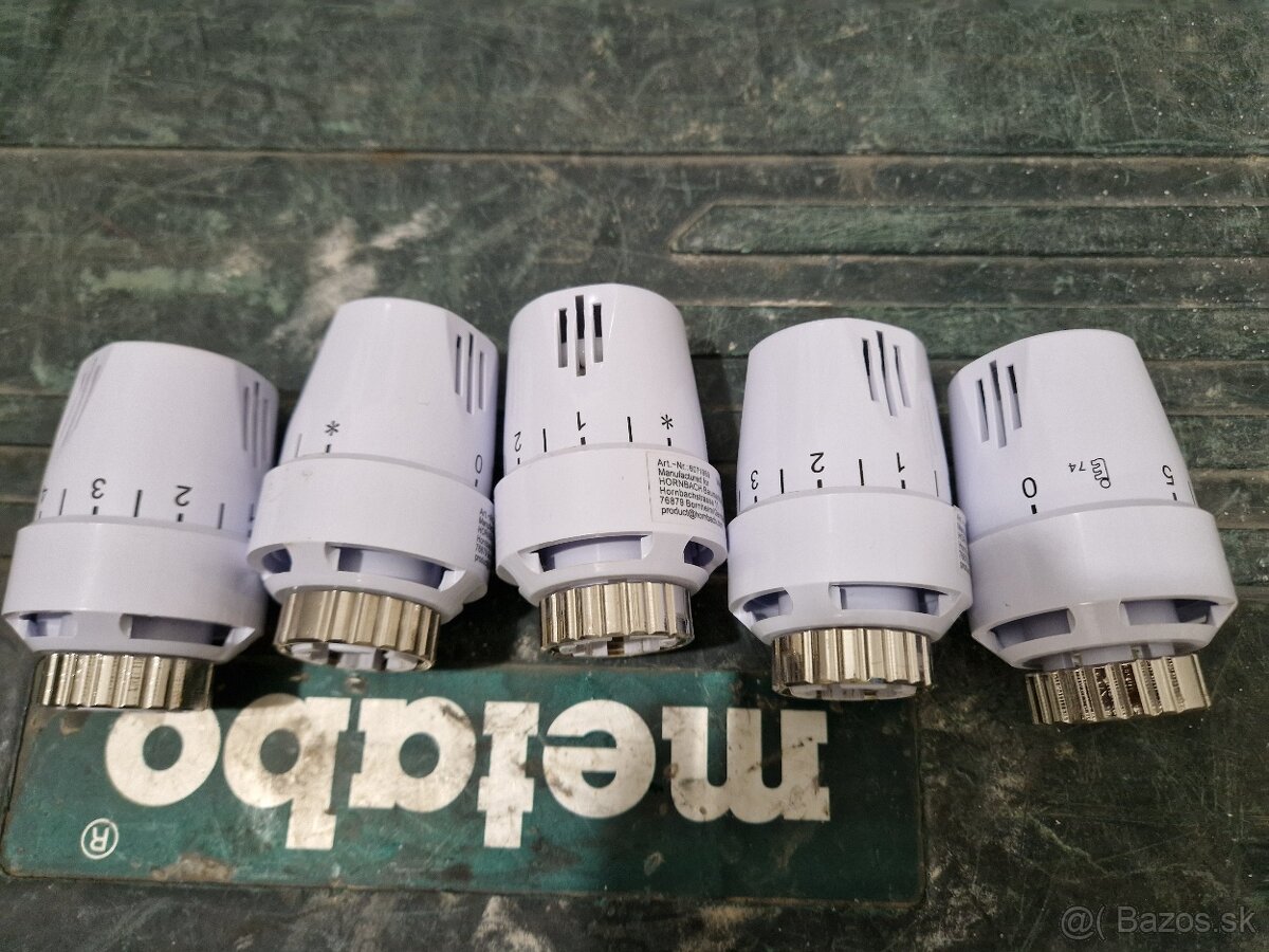 Predám termostatické hlavice - 2