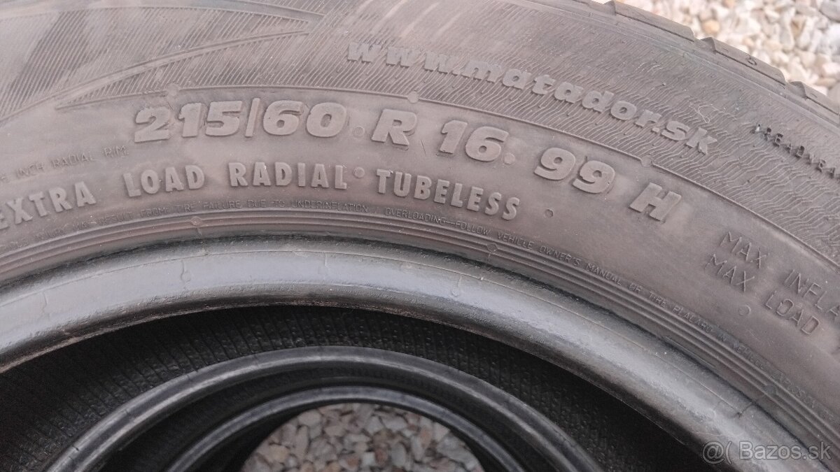 215/60 r16 Letné - 2