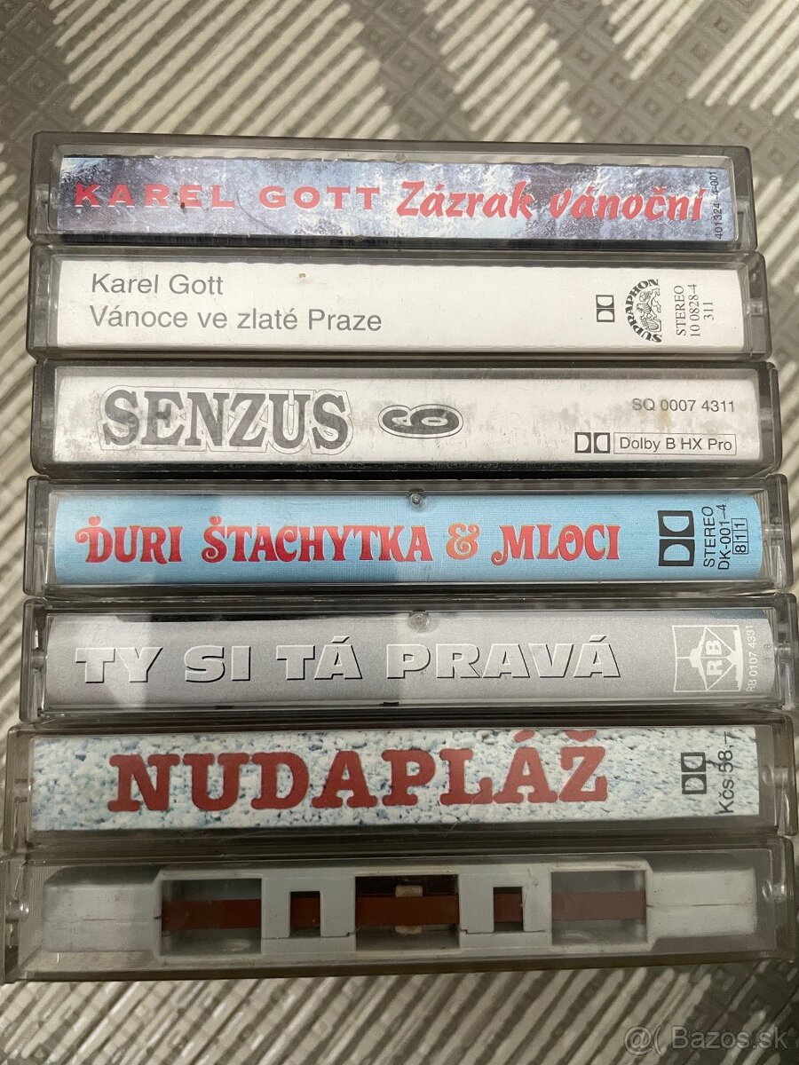 MC Kazety Karel Gott, Weiter, Senzus - 2