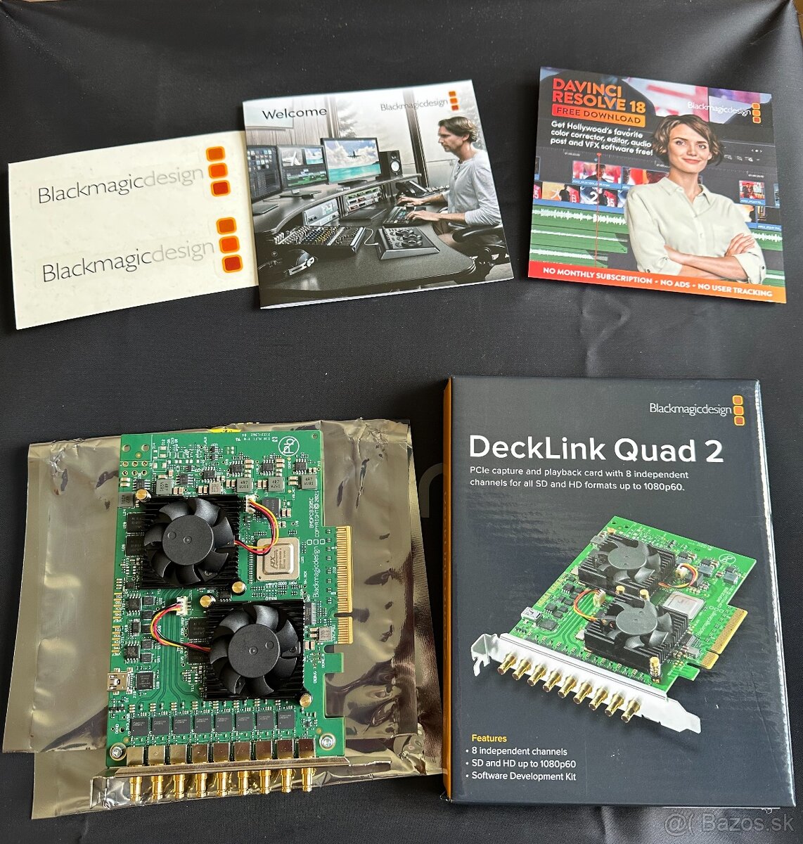 Predám Blackmagic Design Decklink Quad 2 - 2