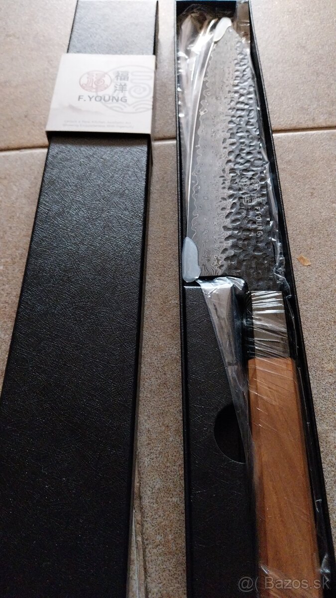 Damaškový kuchynský nôž 21cm čepel - 2