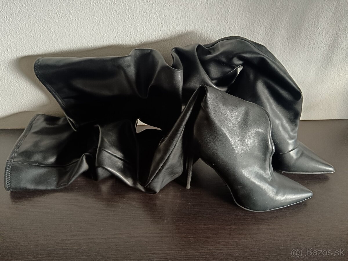 Predám dámske vysoké čižmy značky Steve Madden - 2