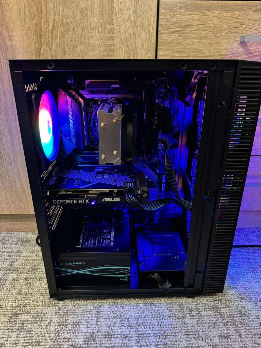 Herné PCčko Intel i5-10400F/ RTX 3050/ 16GB/ 500gb NvMe - 2