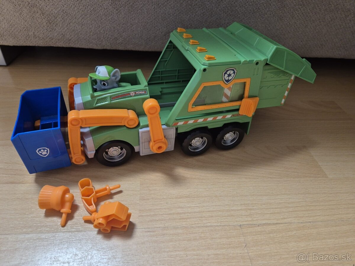 Paw Patrol Rocky smetiarske auto - 2