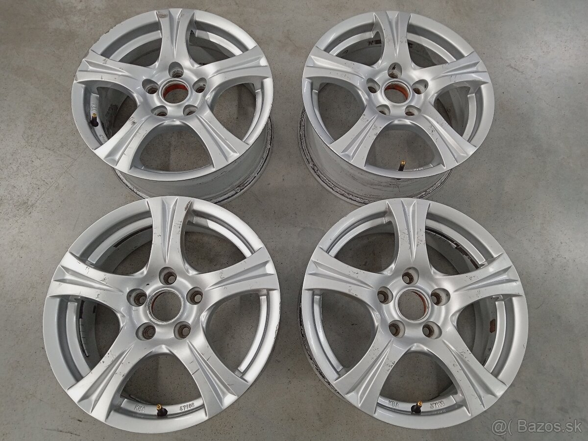 4ks ALU 5x114,3 R16 6,5J ET45 RC BROCK - 2