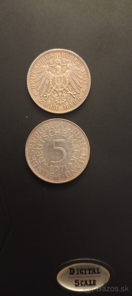 Strieborná minca - 2