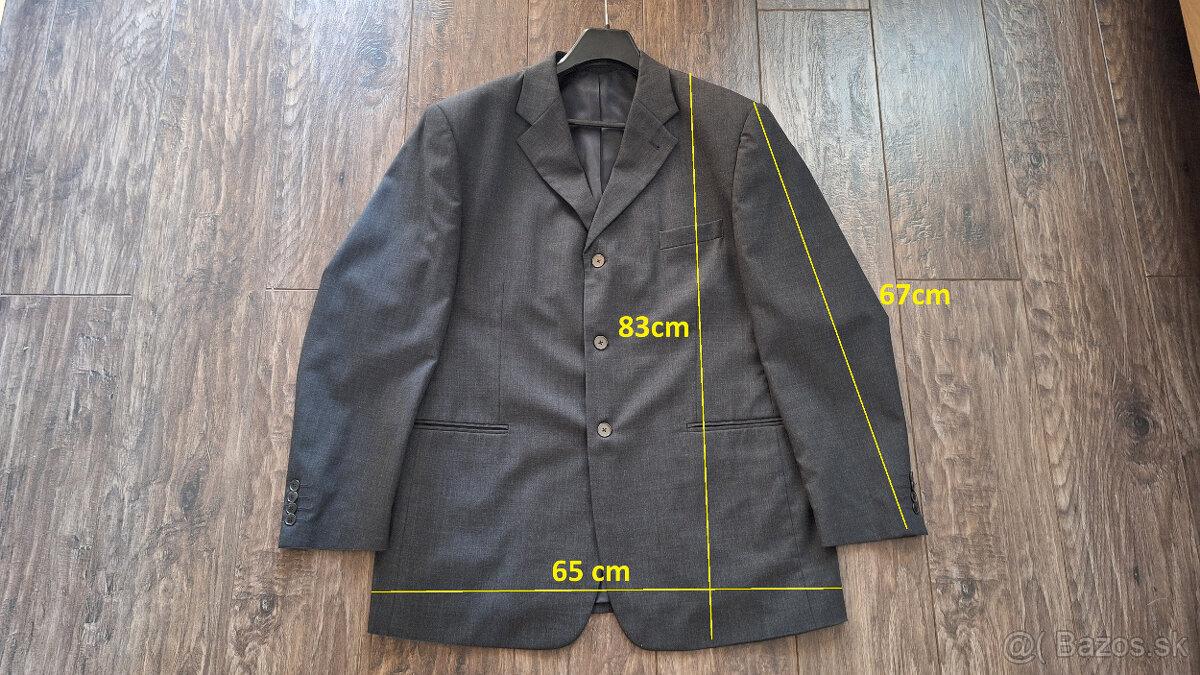 Oblek tmavosivý James - 2