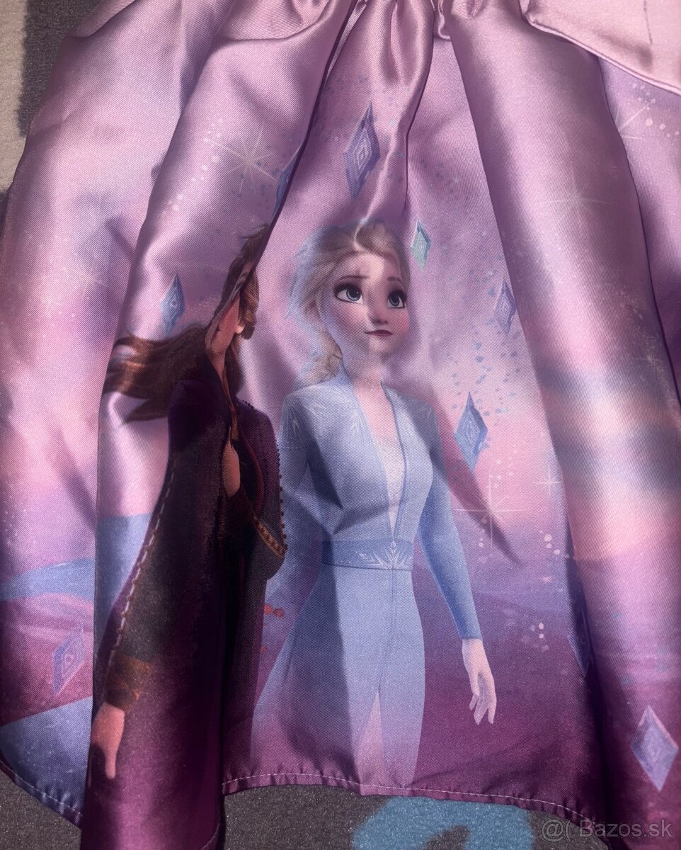 Šaty Frozen s ozdobnou mašlou H&M v.122/128 - 2