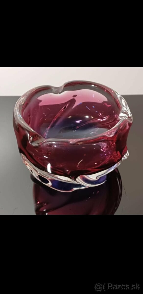 Retro súprava z hutného skla 4 ks - 2