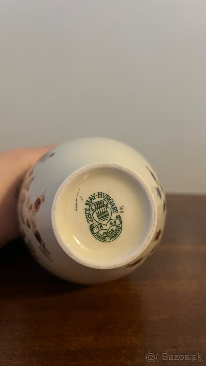 Váza zn. Zsolnay Hungary - 2